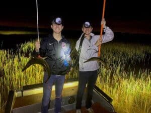 Private Bow Fishing Airboat Tours in Fort Lauderdale, Florida.